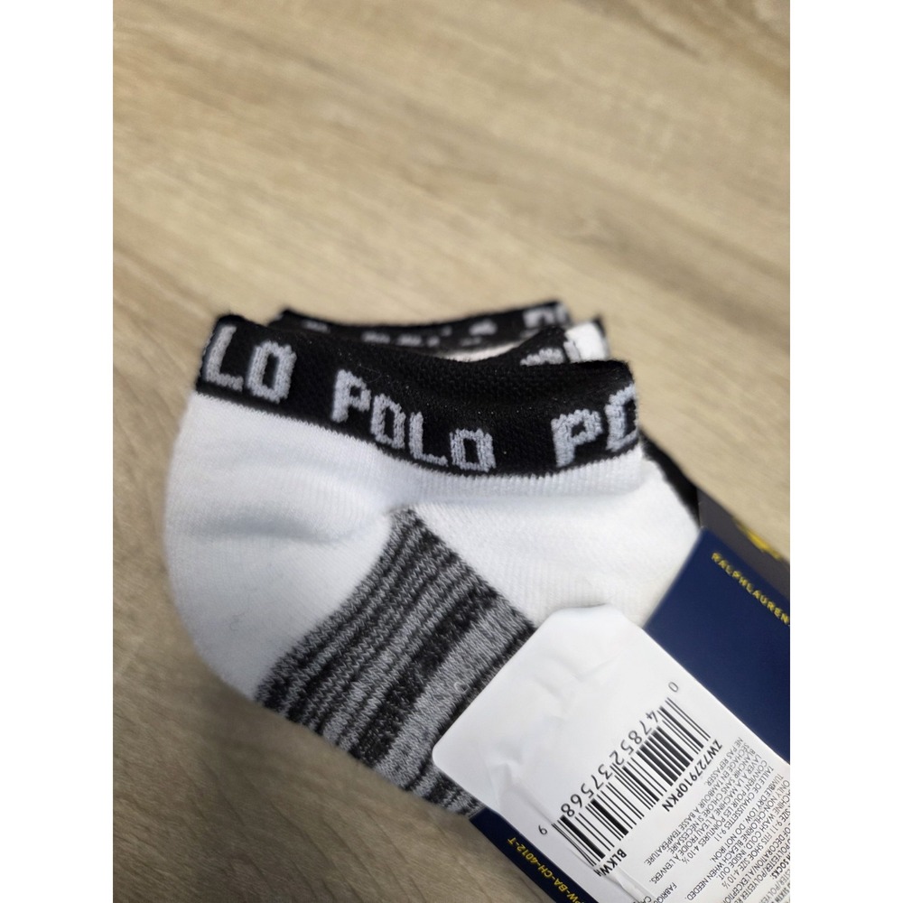 Polo Ralph Lauren Women's Ankle Socks 6 pack Multi Designs size 9-11 new - Picture 9 of 9